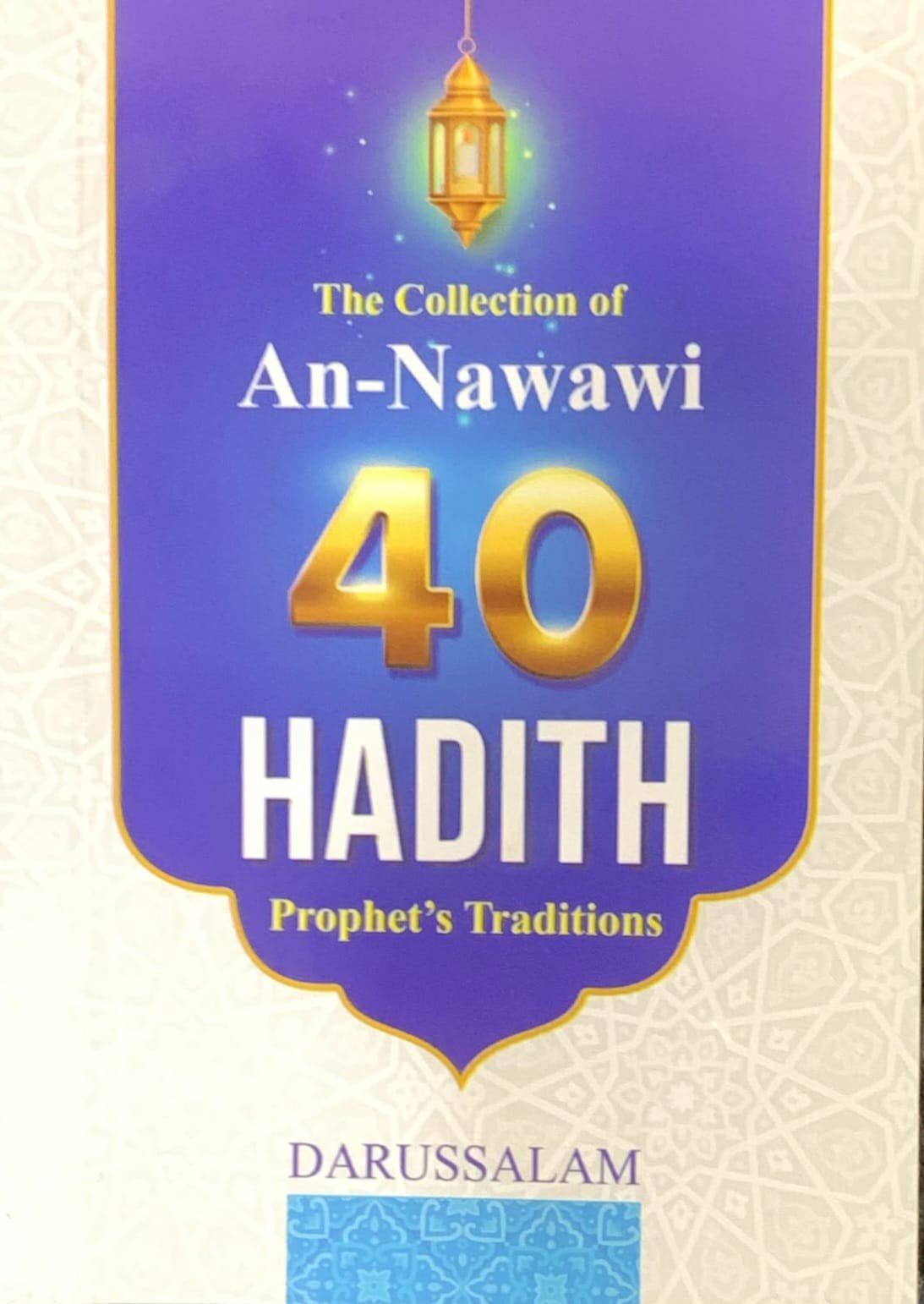 An Nawawi 40 Hadith Prophet's Traditions - Pocket Size