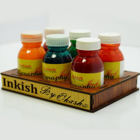 Lazy-loaded Calligraphy Inks - Set of 6 Pieces
